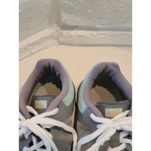 Nike FS Lite Run 3 Women's Size 7.0 Gray Blue Running Shoes Sneakers 807145-400 - Picture 5 of 10